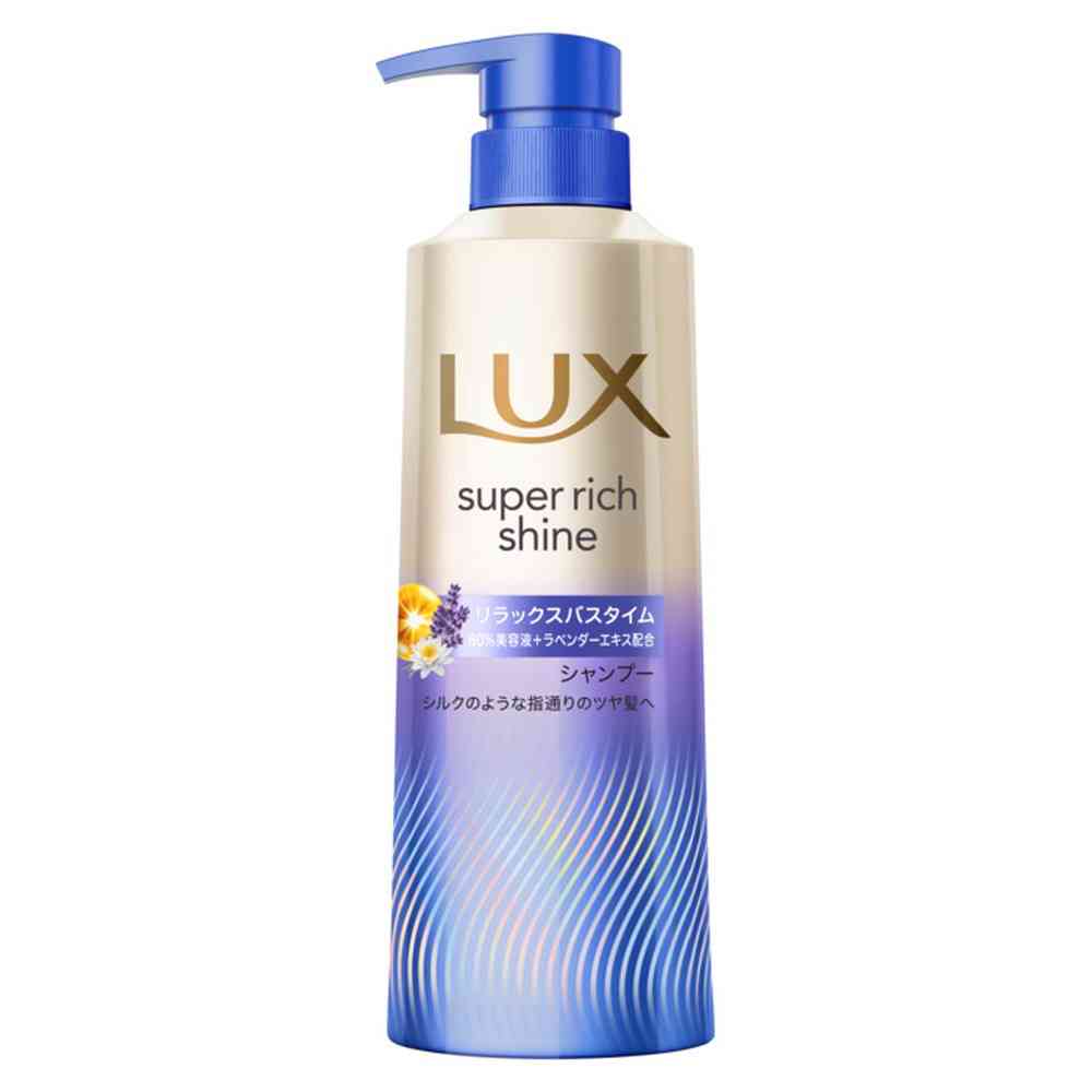 ユニリーバ ラックス スーパーリッチシャイン リラックスナイトケア まとまりシャンプー ポンプ 400g