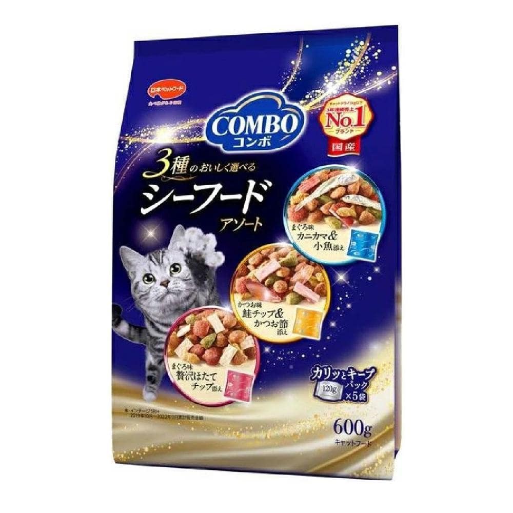 コンボ キャット シーフードアソート 600g
