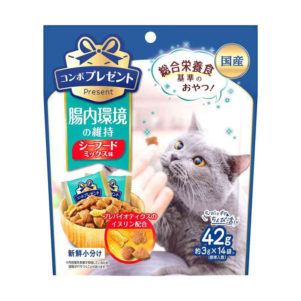 日本ペットフード コンボプレゼント キャット おやつ 腸内環境の維持