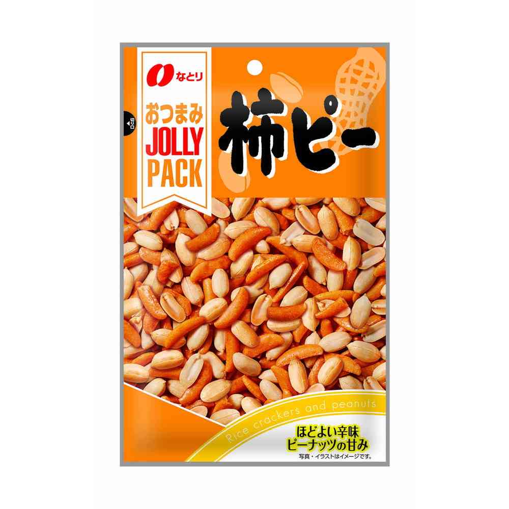 ◆なとり JOLLYPACK 柿ピー 90g   [10個セット]