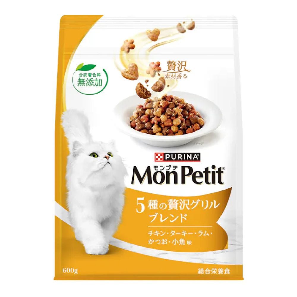 モンプチバッグ5種贅沢ブレンド 600g