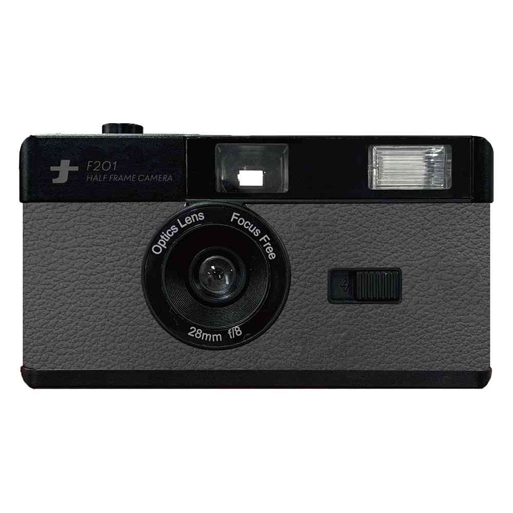 ナカバヤシ フィルムナカメラ half ダークグレー