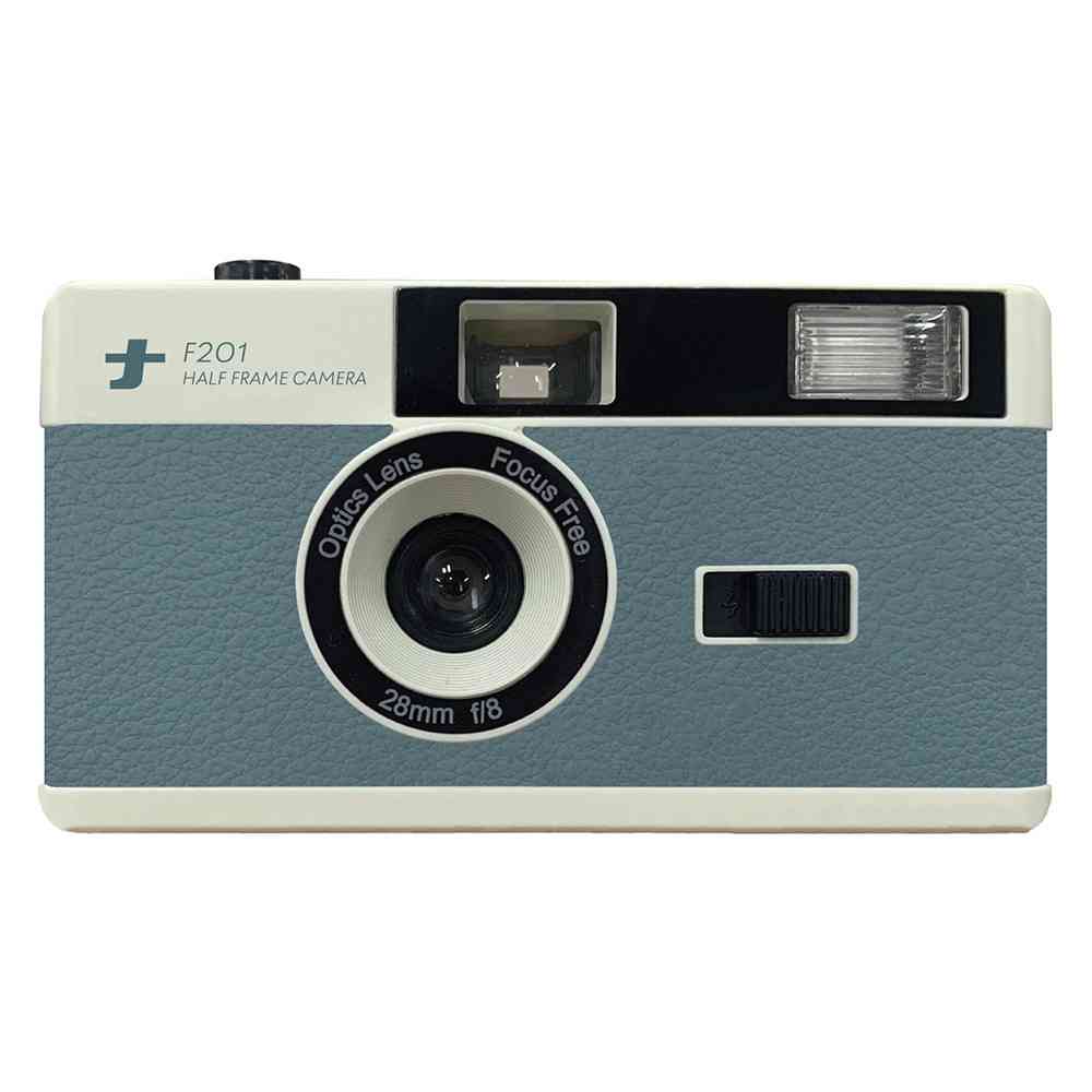 ナカバヤシ フィルムナカメラ half ブルー