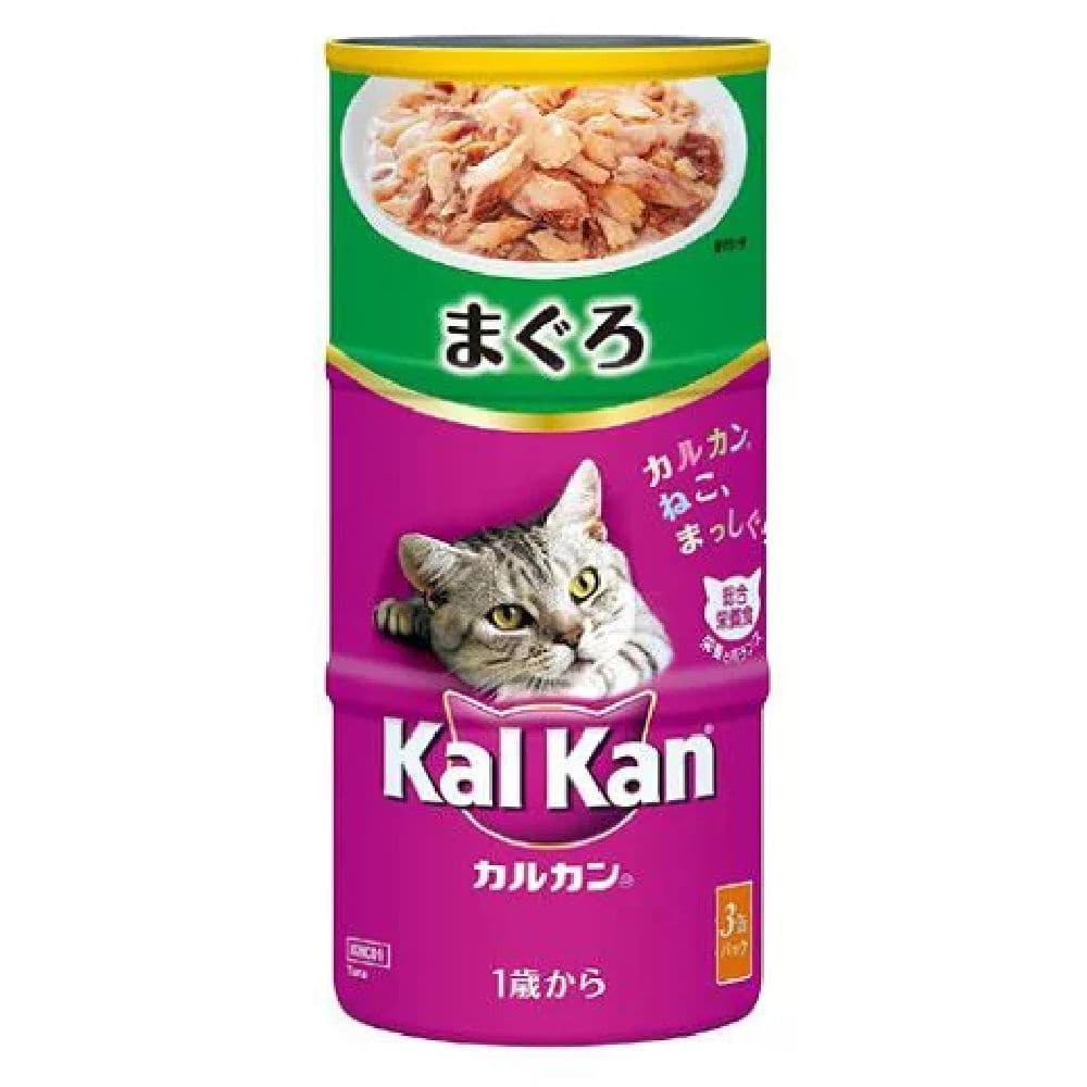 マース カルカン ハンディ缶 1歳から まぐろ味 160g×3缶