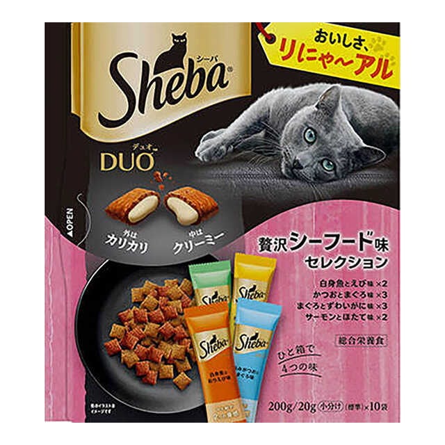 シーバ デュオ 贅沢シーフード味セレクション 200g