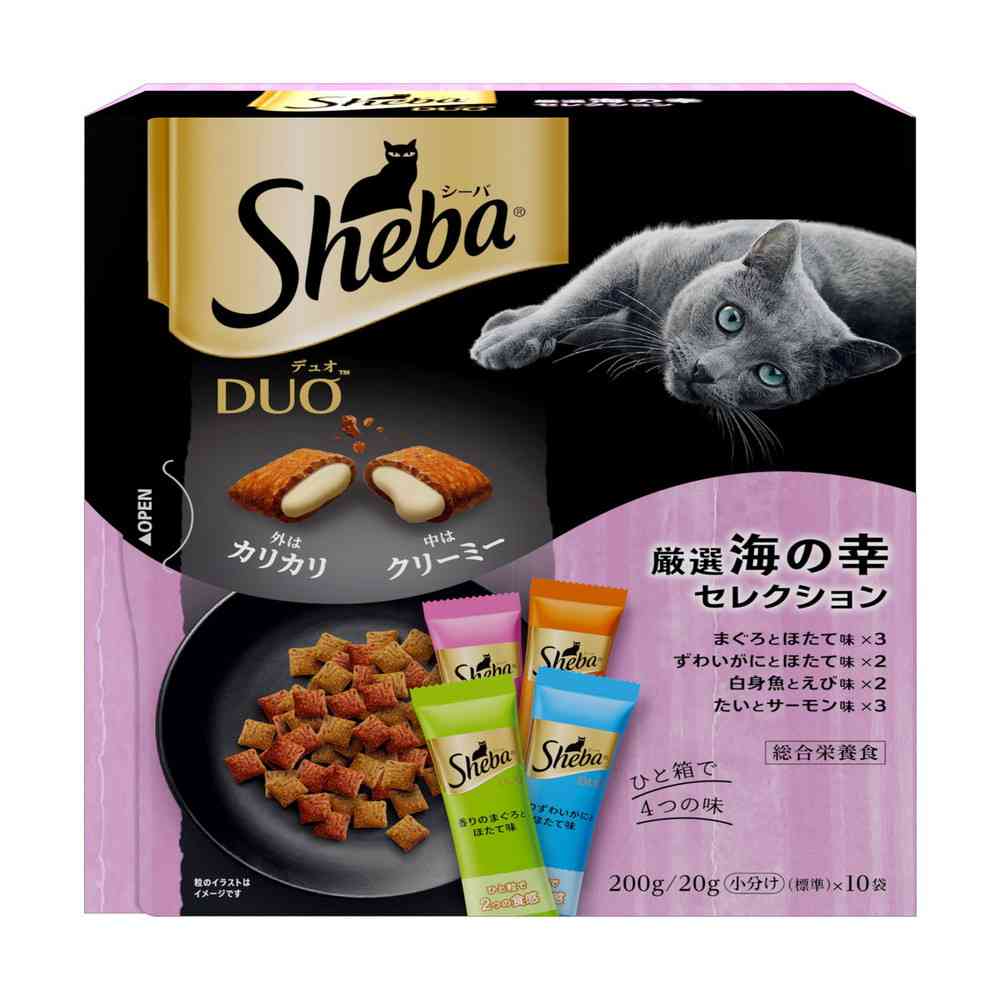 マースジャパンリミテッド シーバ デュオ 厳選海の幸セレクション 200g