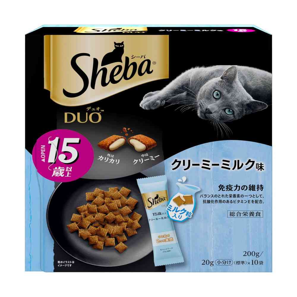 マースジャパンリミテッド シーバ デュオ 15歳以上 クリーミーミルク味 200g