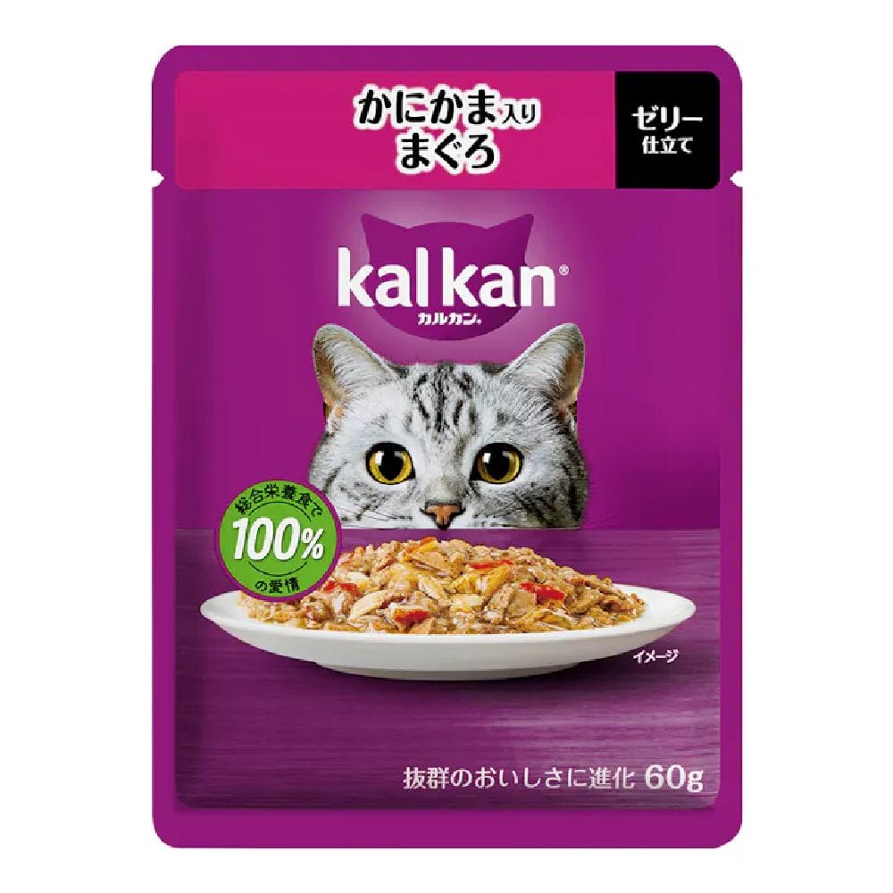 マース カルカンパウチ かにかま入りまぐろ 60g