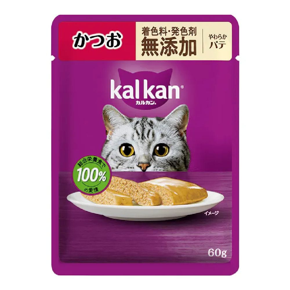 マース カルカンパウチ やわらかパテかつお 60g