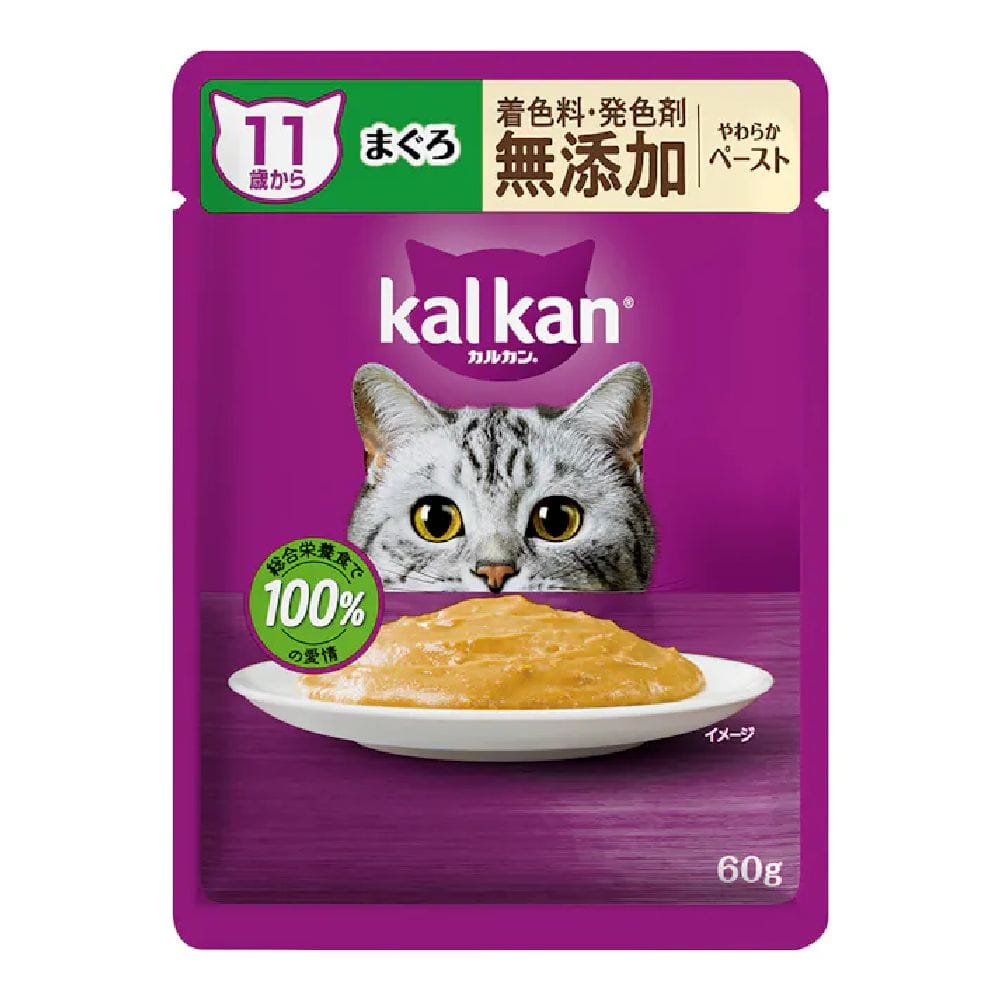 マース カルカンパウチ 11歳からやわらかペーストまぐろ 60g