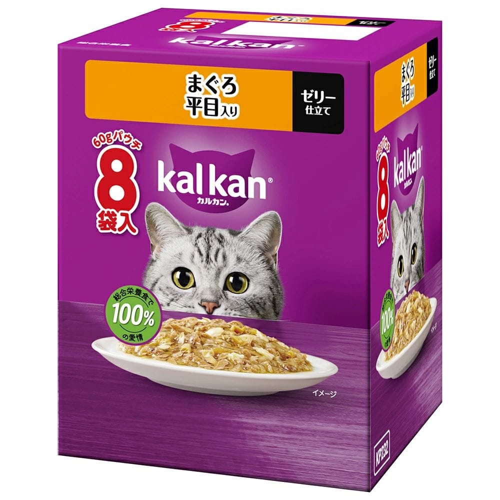 マース カルカンパウチまぐろ平目 60g×8