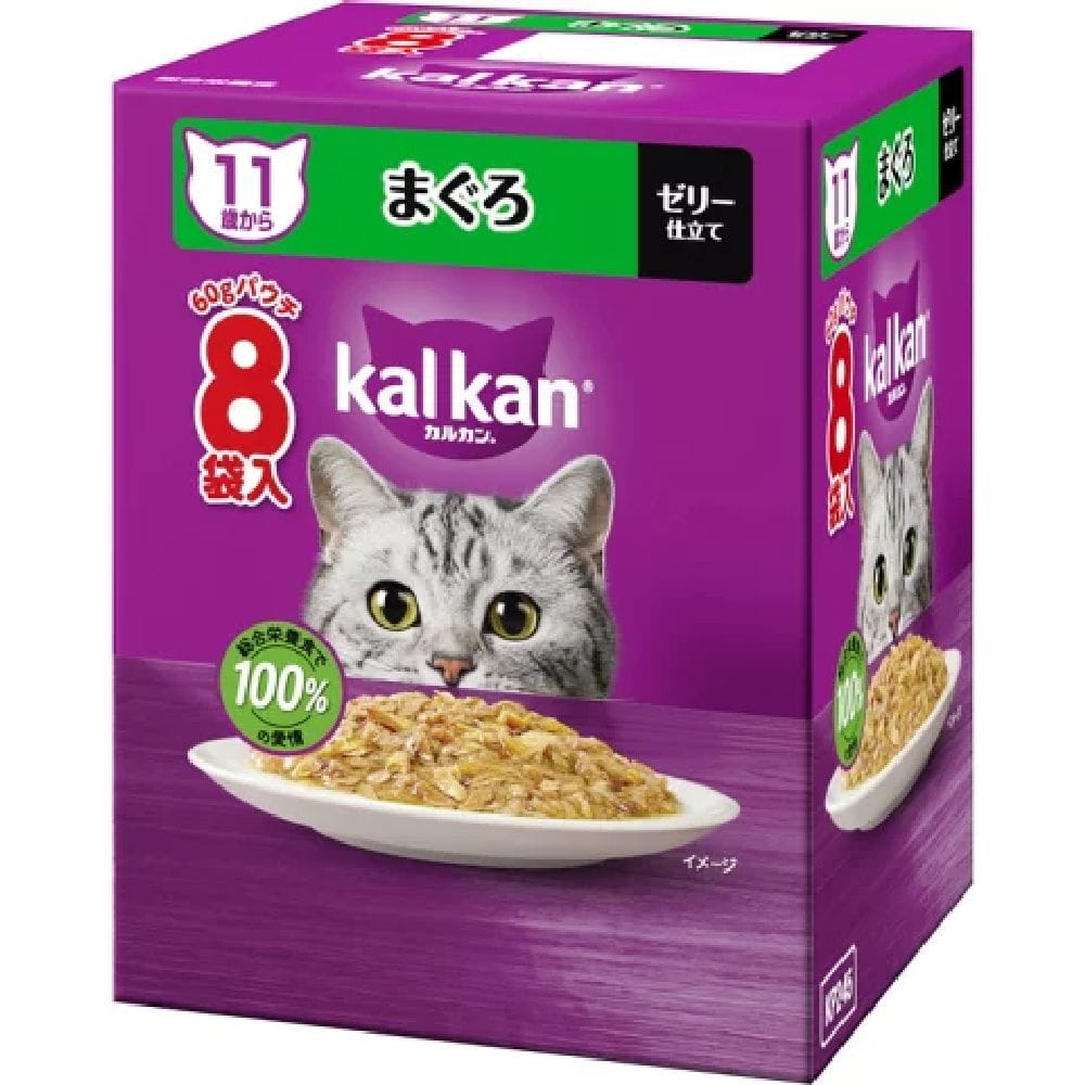 マース カルカンパウチ11歳からまぐろ 60g×8