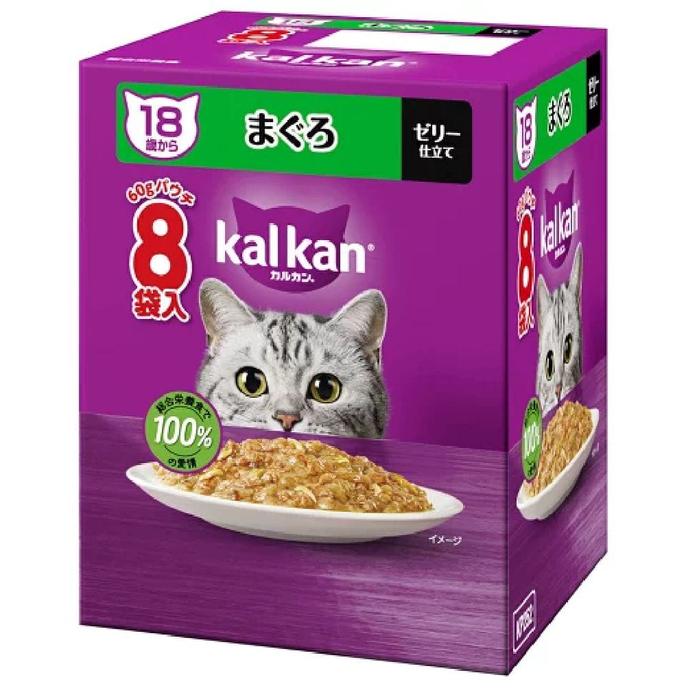 マース カルカンパウチ18歳からまぐろ 60g×8