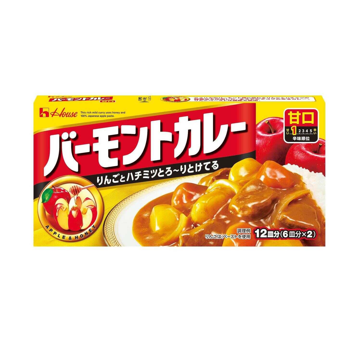 ◆ハウス バーモントカレー 甘口 230g   [10個セット]
