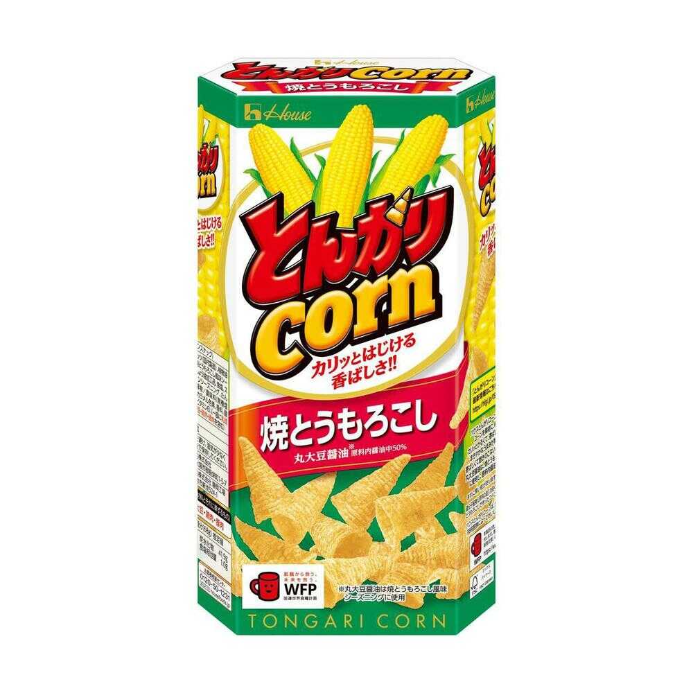 ◆ハウス食品 とんがりコーン焼とうもろこし 68g   [10個セット]