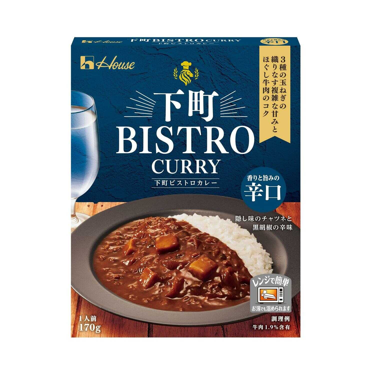 ◆ハウス 下町BISTRO CURRY 辛口 170g   [10個セット]