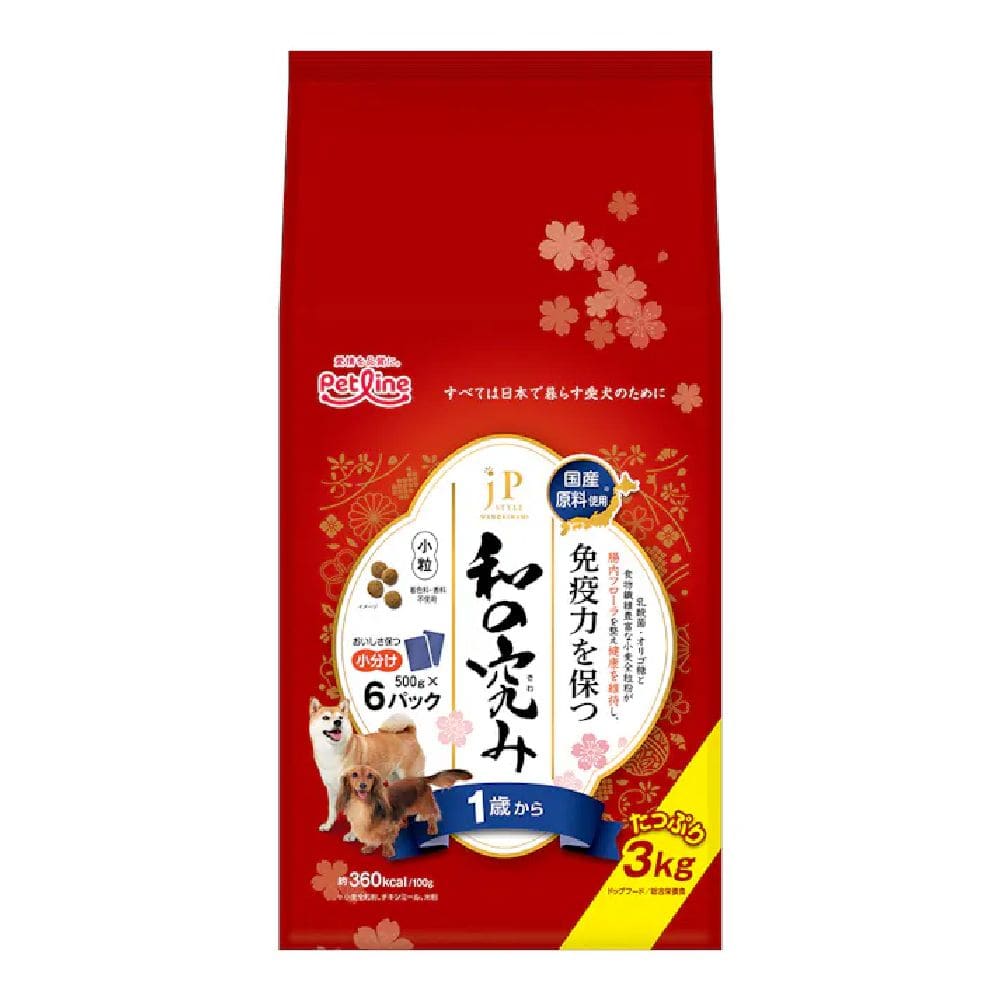 ペットライン JPスタイル 和の究み 小粒 1歳から 3kg