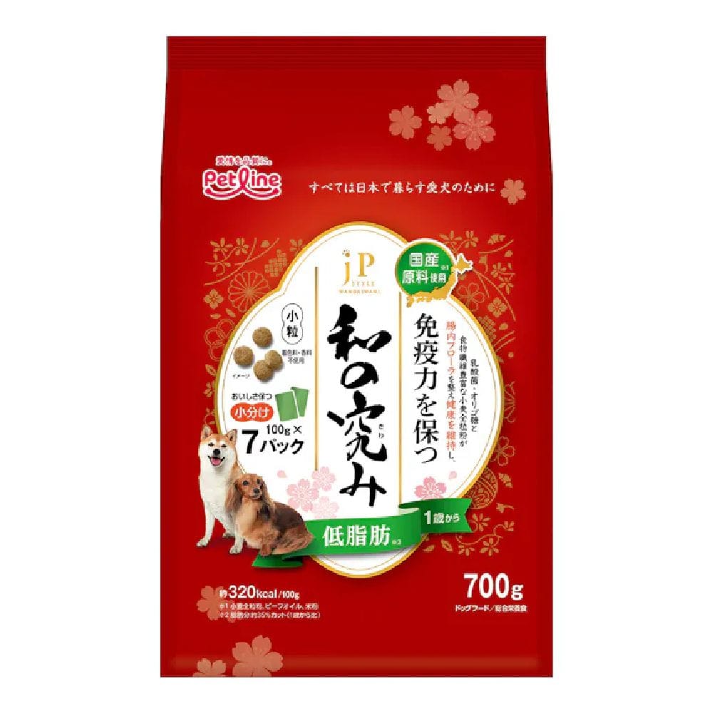 ペットライン JPスタイル 和の究み 小粒 低脂肪 1歳から 700g