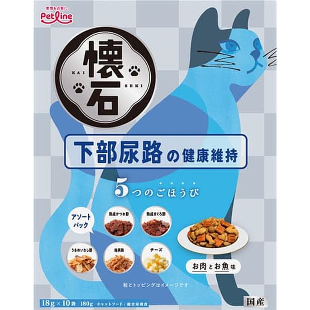 ペットライン株式会社　懐石　５つのごほうび　下部尿路の健康維持 １８０ｇ