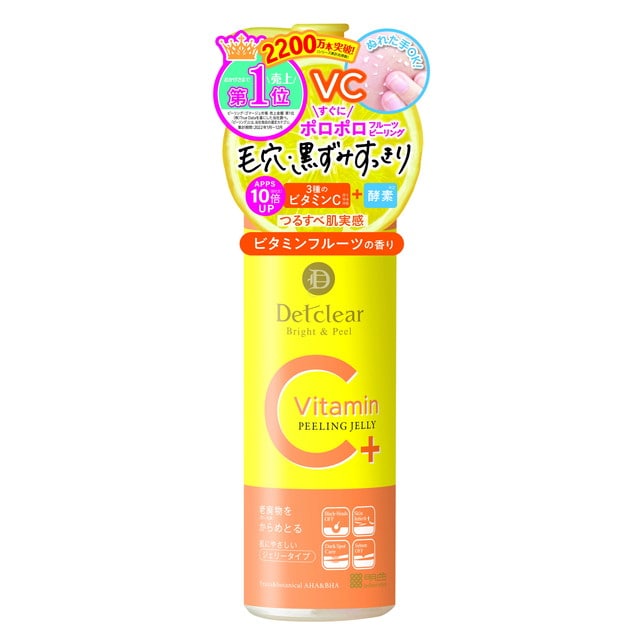 明色　DETクリア　ピーリングジェリー　ビタミンフルーツ 180ml