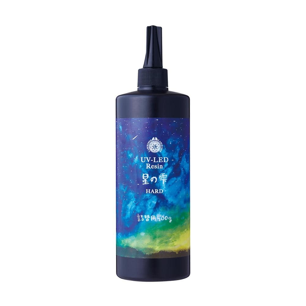 PADICO パジコ UV-LEDレジン 星の雫 ハード 500g 【直送品】 返品・キャンセル・他商品と同時購入は不可