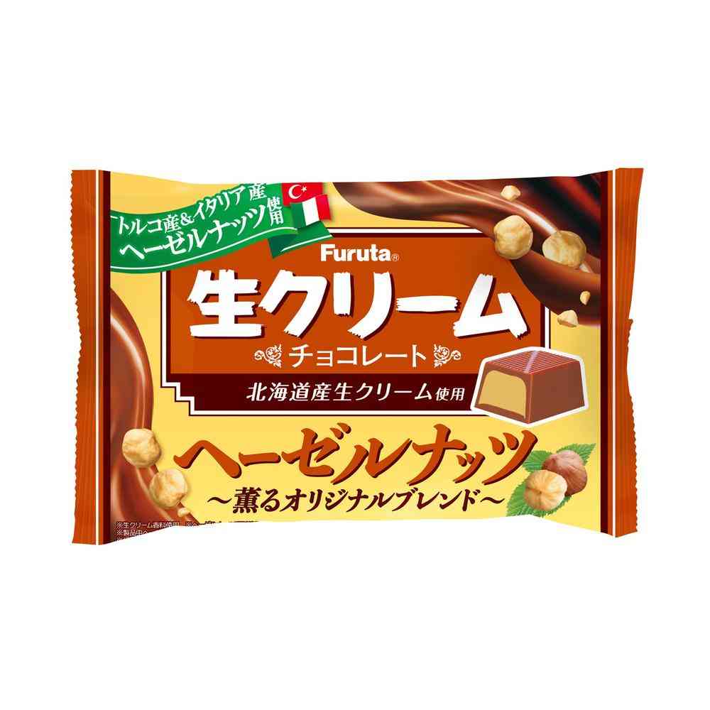 ◆フルタ 生クリームチョコ ヘーゼルナッツ 114g   [18個セット]