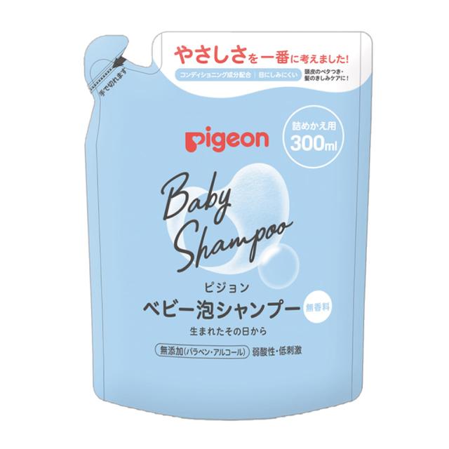 ピジョン　ベビー泡シャンプー　無香料　詰め替え用　３００ｍｌ