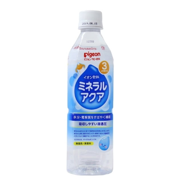 ◆ピジョン ミネラルアクア 3ヶ月～ 500ml【6本セット】