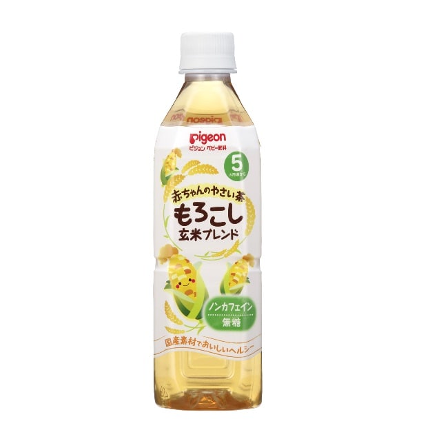◆ピジョン やさい茶 もろこし玄米ブレンド 5ヶ月～ 500ml【6本セット】