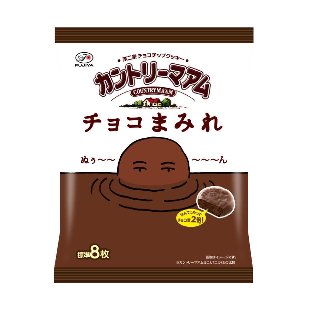 ◆不二家 カントリーマアム チョコまみれ 82g   [18個セット]