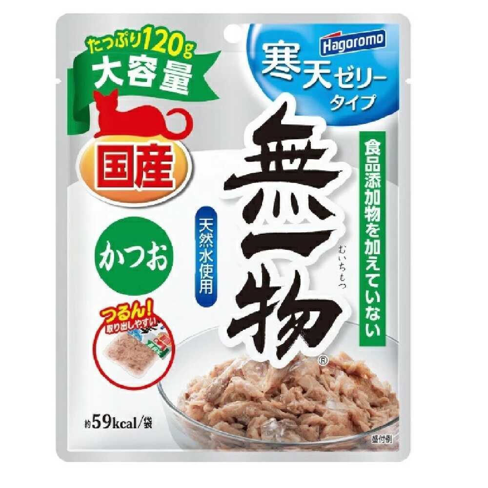 はごろもフーズ 無一物 パウチ 寒天ゼリー かつお 120ｇ