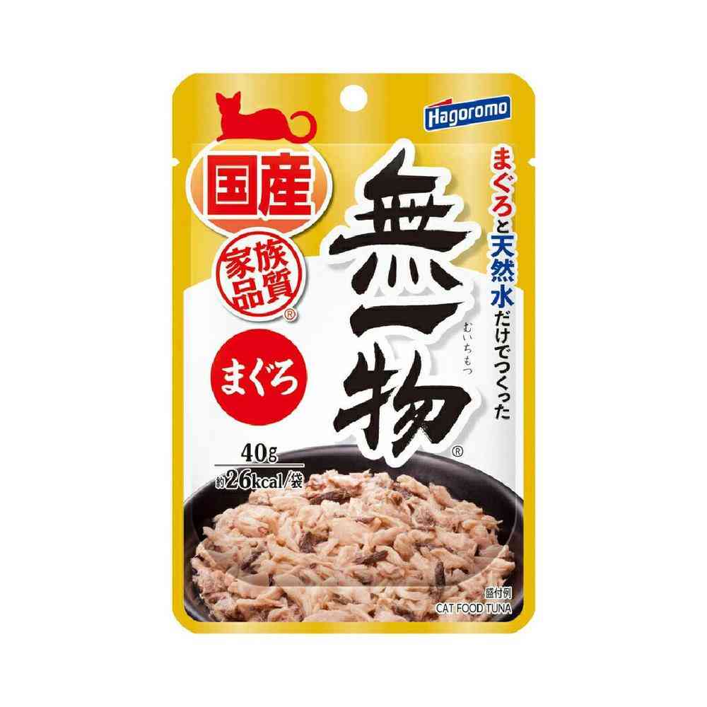 はごろもフーズ 無一物 パウチ まぐろ 40g