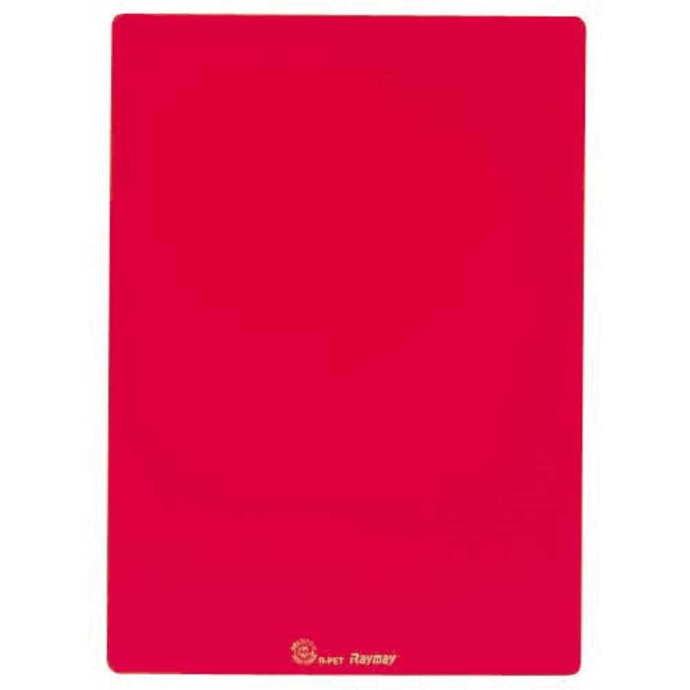 レイメイ藤井 再生PET下敷 B5 レッド 1枚