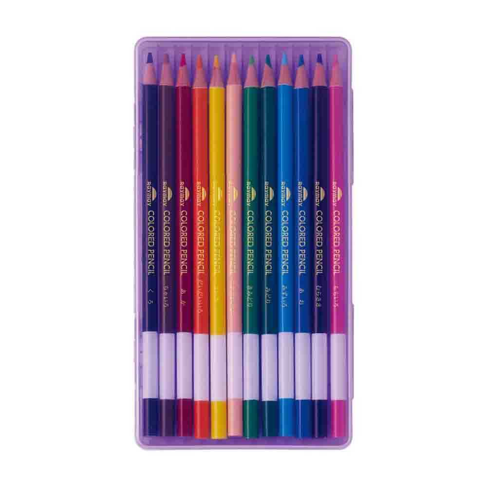 レイメイ藤井 先生おすすめ 色鉛筆（12色） バイオレット