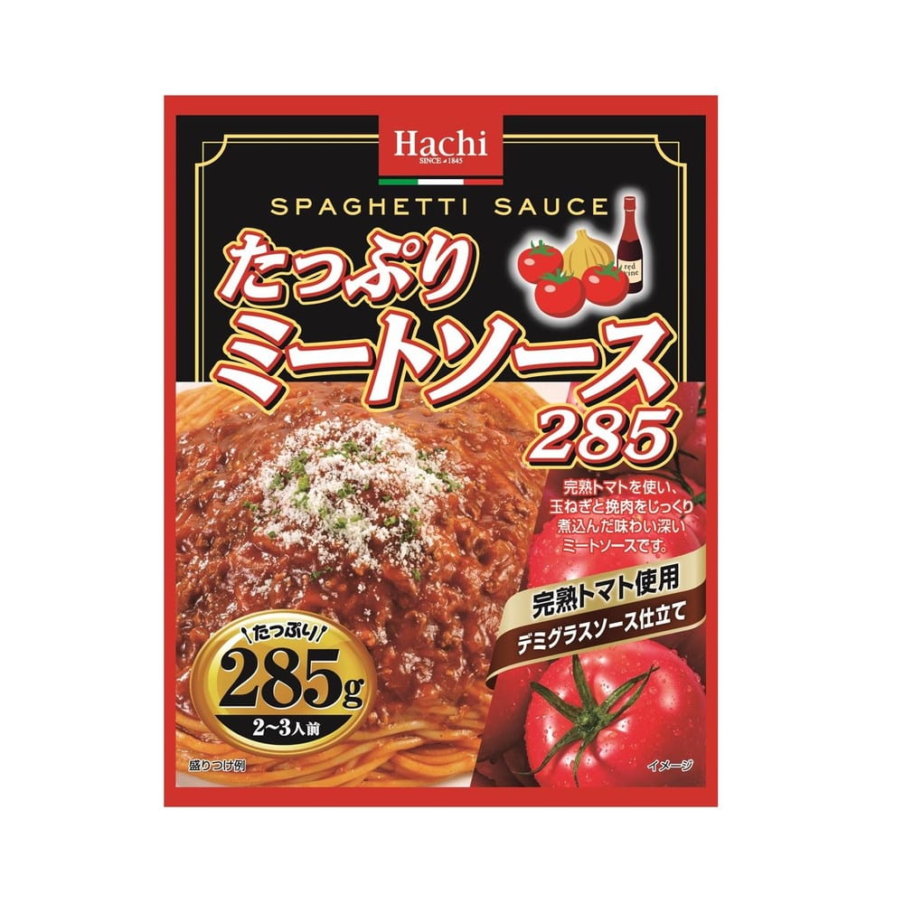◆ハチ食品 たっぷりミートソース285 285g   [12個セット]