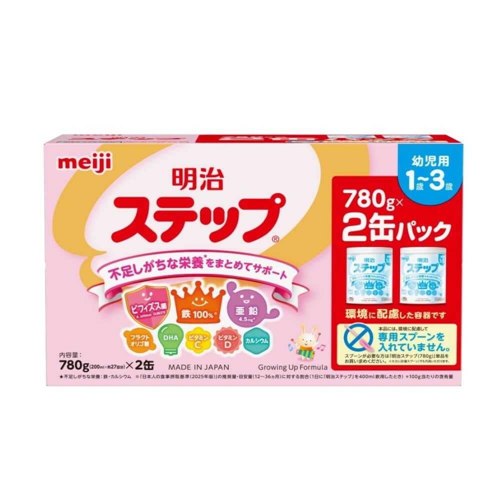 ◆明治 ステップ 2缶パック 780g×2缶   [4個セット]