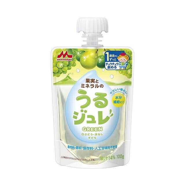 ◆森永うるジュレ GREEN 100g 12ヶ月～