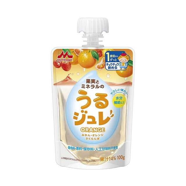 ◆森永うるジュレ ORANGE 100g（12ヶ月～