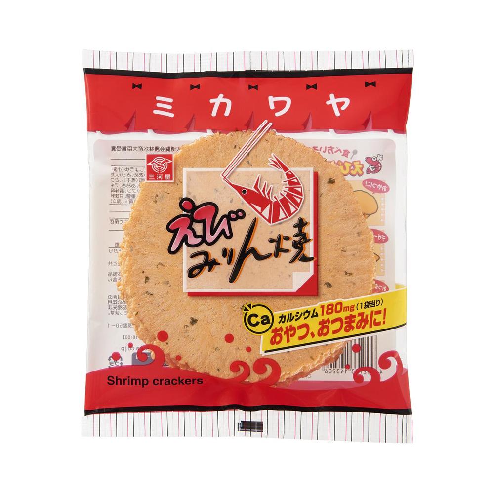 ◆三河屋製菓えびみりん焼 7枚   [12個セット]