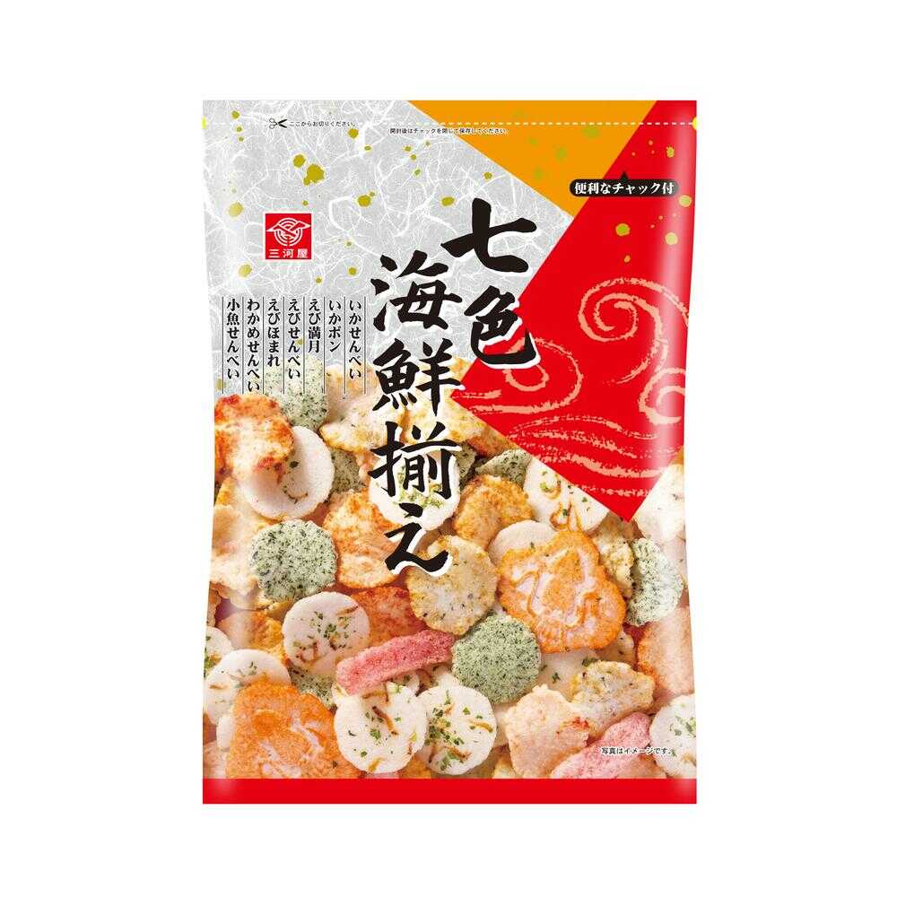 ◆三河屋 七色海鮮揃え 125g   【12個セット】