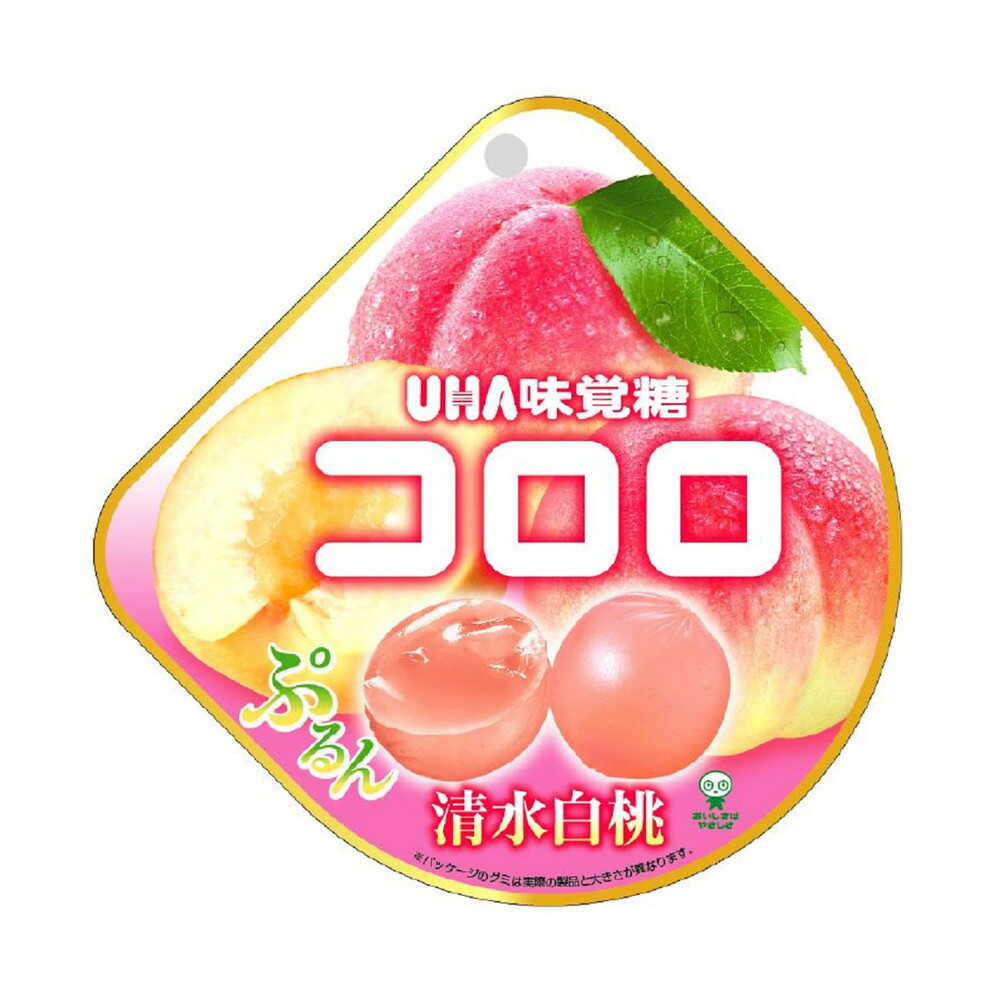 ◆UHA コロロ 清水白桃 40g   [12個セット]