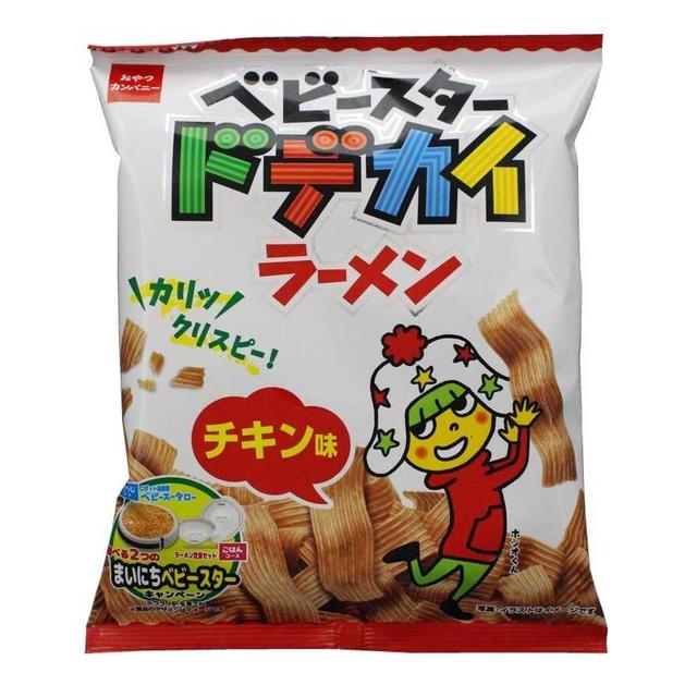 ◆おやつカンパニー ドデカイラーメンチキン味 68g【12個セット】