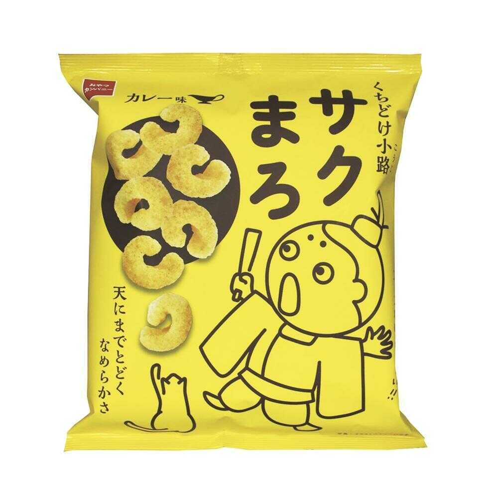 ◆おやつカンパニー くちどけ小路サクまろカレー味 52g   [12個セット]