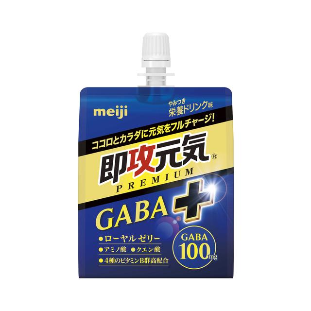 ◆明治 即攻元気ゼリー GABA＋ やみつき栄養ドリンク味 180g【6個セット】