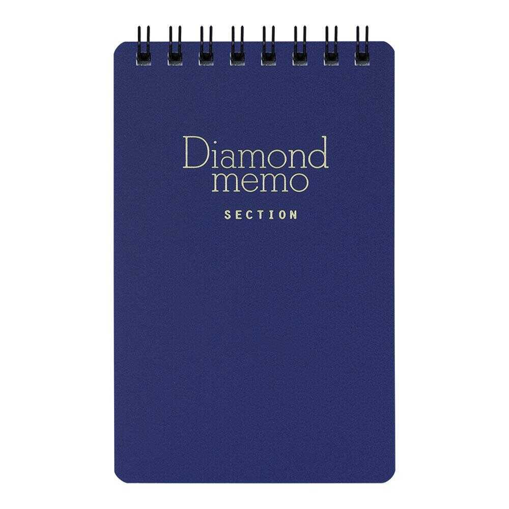 ミドリ ダイヤメモ＜M＞方眼罫 青 1冊