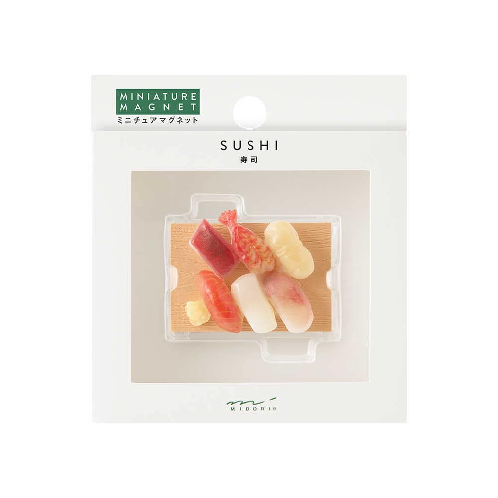 デザインフィル MIDORI マグネット 寿司柄 1個