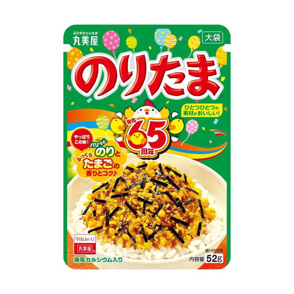 ◆丸美屋 のりたま 大袋 52g【10個セット】