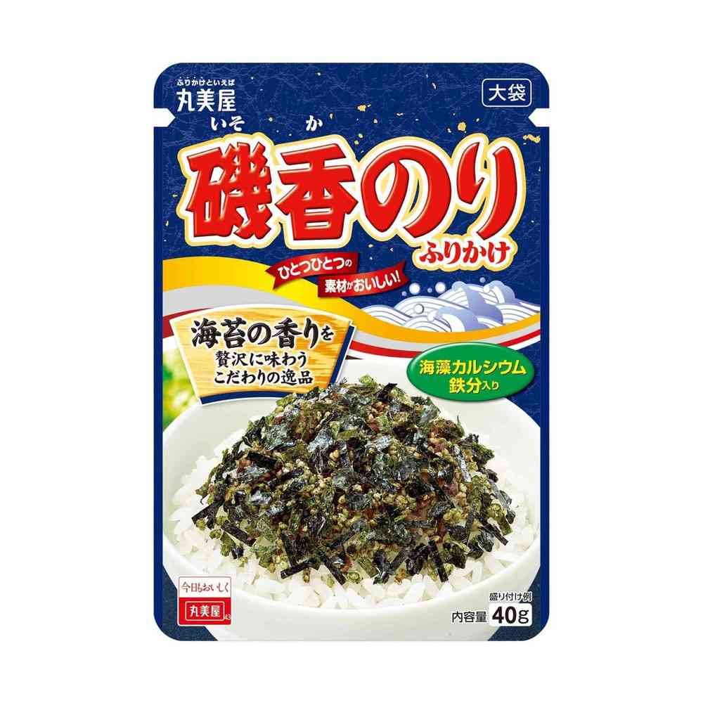 ◆丸美屋 磯香のりふりかけ 大袋 40g【10個セット】