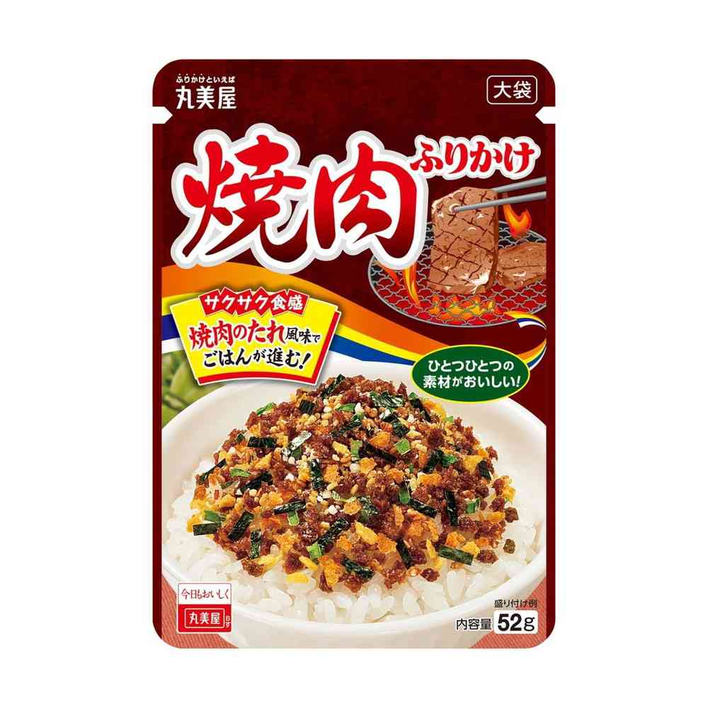 ◆丸美屋 焼肉ふりかけ 大袋 52g【10個セット】