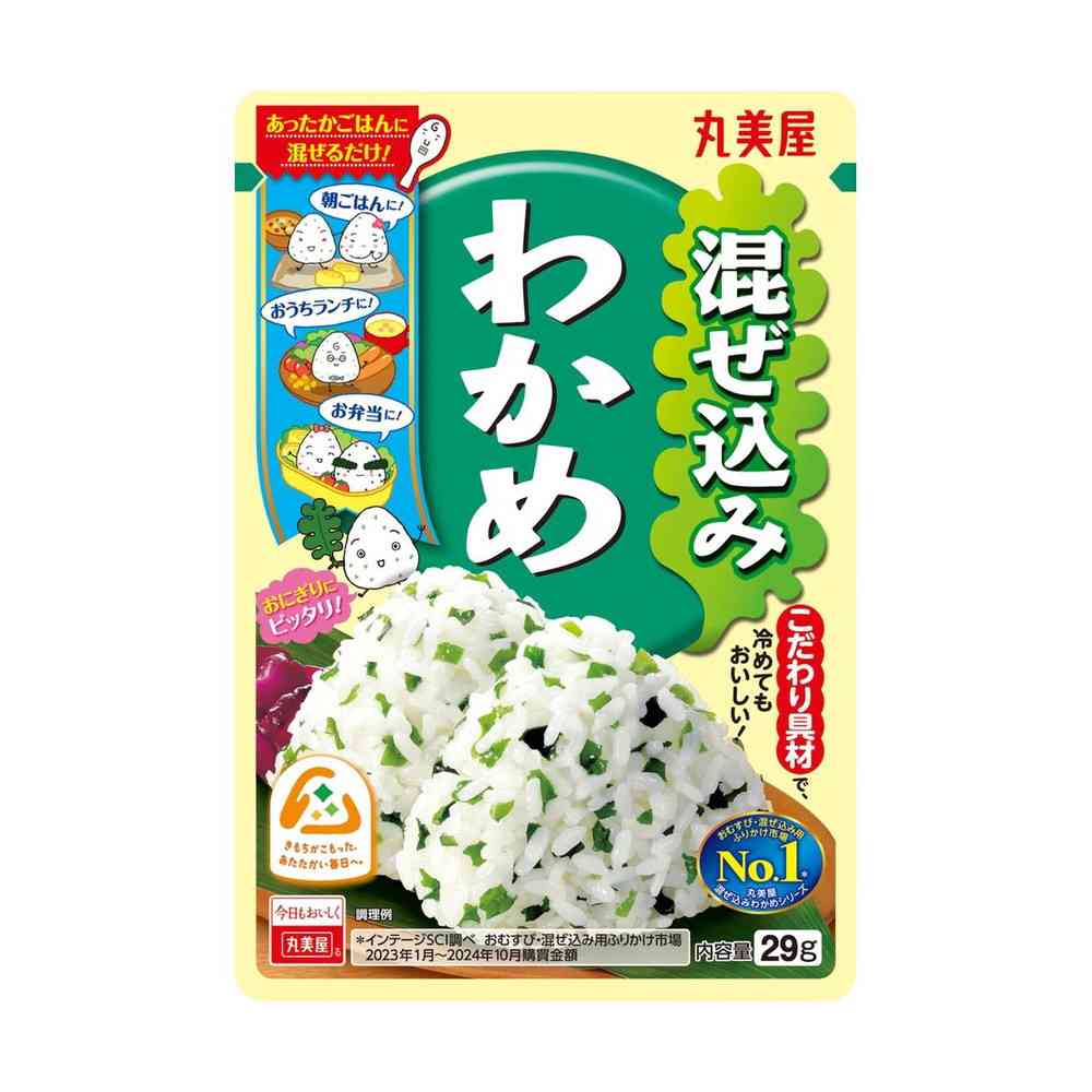 ◆丸美屋 混ぜ込みわかめ 29g【10個セット】